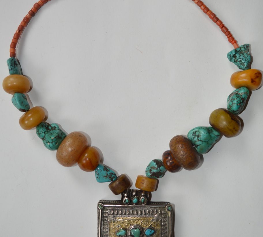 Tibetan Gau necklace