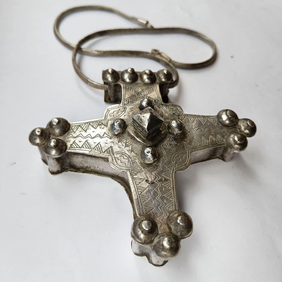 Berber Tuareg Cross Pendant  Southern Cross