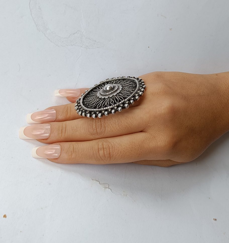 Tribal Silver ring